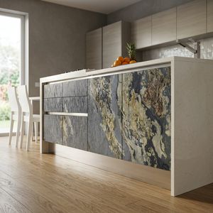 แผ่นหินชนวนธรรมชาติ Triton Stones สำหรับตกแต่งผนังภายนอกแบบโมเดิร์น กันน้ำ กันไฟ น้ำหนักเบา ยืดหยุ่นได้ - Product Image 2