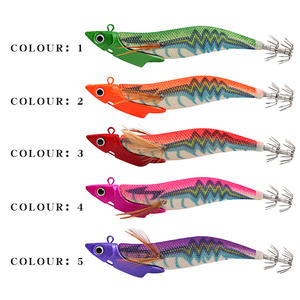 Señuelo de Pesca Luminoso de Madera de 13.4 cm, 38.5 g de Peso, 40 g, Cebo Artificial Duro para Pesca Marina con Jibión, Pulpo y Calamar - Product Image 2