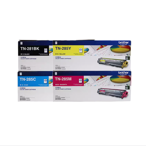 Cartucho de Tóner Original TN-281BK 285CMY para Impresoras <span class=keywords><strong>Brother</strong></span> 3150 <span class=keywords><strong>9020</strong></span> 9140 3170 9340 281CL, Polvo de Tóner - Product Image 1