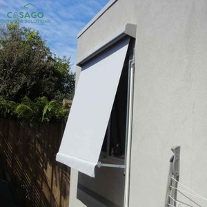 Auvent polyvalent en aluminium à bras articulé avec inclinaison réglable, <span class=keywords><strong>manivelle</strong></span> ou <span class=keywords><strong>moteur</strong></span> tubulaire, faible entretien pour la maison et les marchés extérieurs - Product Image 6