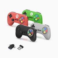 Manette de jeu sans fil 2,4 G, 1 à 2 joueurs, contrôleur USB pour PC, Android, Linux, joystick, accessoires de jeu rétro