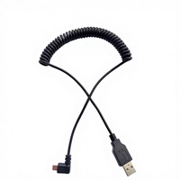 Kabel Data USB-A ke Micro USB 1m untuk Pengisian Cepat & Transfer Data Ponsel