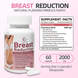 Capsule per la Riduzione del <span class=keywords><strong>Seno</strong></span>, Flacone da 60 Pillole, Integratore per la Salute Femminile - Product Image 3