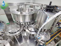 Ligne de production d'usine chinoise pour le rinçage, le remplissage et le capsulage de machines à eau RFC