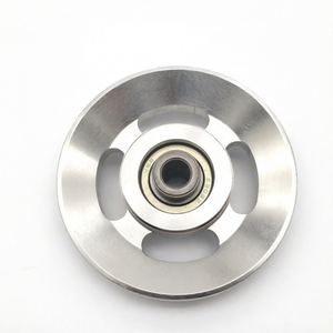 Poulie de gym en aluminium OEM pour usage domestique, diamètre extérieur 88/90/100/114/120 mm, poulie creuse - Product Image 1