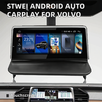 STWEI Android Auto CarPlay Tableau de bord C30/S40/V50/C70 2006-2012 Lecteur multimédia de voiture 4G Navigation GPS Écran tactile WiFi
