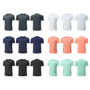 High Quality Quick Dry Men s <b>Tshirts</b> for Workout and Running Wholesale Athletic Activewear - Product Image 2