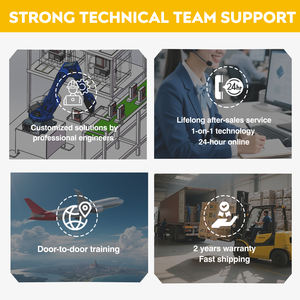 産業用ロボットソリューション低コスト4軸産業用ピックおよび配置ロボットアームパレット化ロボット価格 - Product Image 4