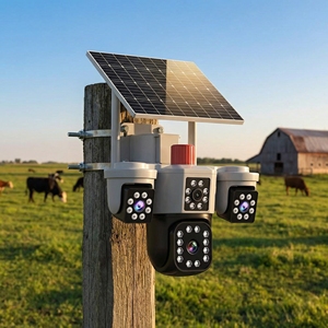 Cámara PTZ 4G de Triple Lente Personalizada de Fábrica Propia, 3MP, <span class=keywords><strong>Seguimiento</strong></span> Automático por IA, OKAM, 360 Grados, Bajo Costo, Venta al Por Mayor - Product Image 5