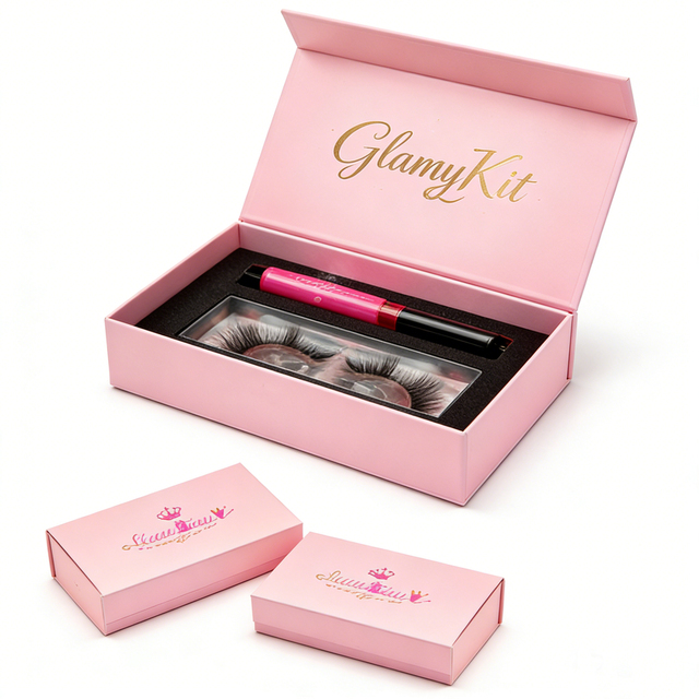 Premium Collapsible Magnetic Closure Gift Box Custom Printed Packaging Box for Cosmetic Skincare Perfume Luxury Present Packing