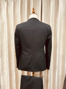 Traje de 2 Piezas para Hombre, Talla Grande, Hecho a Mano con Cuentas y Pedrería, Chaqueta de Un Solo Pecho y Pantalones, Esmoquin Brillante con Lentejuelas para Boda, Fiesta, <span class=keywords><strong>Novio</strong></span> - Product Image 5