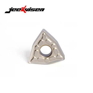 Jeekvisen WNMG0804 08/12-MH China Inserto PVD Recubierto de carburo de tungsteno Inserto de torneado para acero inoxidable Caja de herramientas de corte OEM Fabricado - Product Image 5