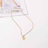 MECYLIFE 18K verguld roosbloem ketting, delicaat Valentijnscadeau, roestvrijstalen ketting met touwtjesketting