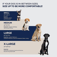 Orthopädisches Hundebett mit Kühlgel-Technologie, wasserdichtem Stoff, Eierkisten-Memory-Schaum und Samtsofa-Design