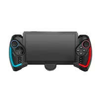 Joystick de controlador de mango de juego continuo mecánico con sensación de vibración corporal del cabello para Nintendo Switch/Gamepad elástico OLED