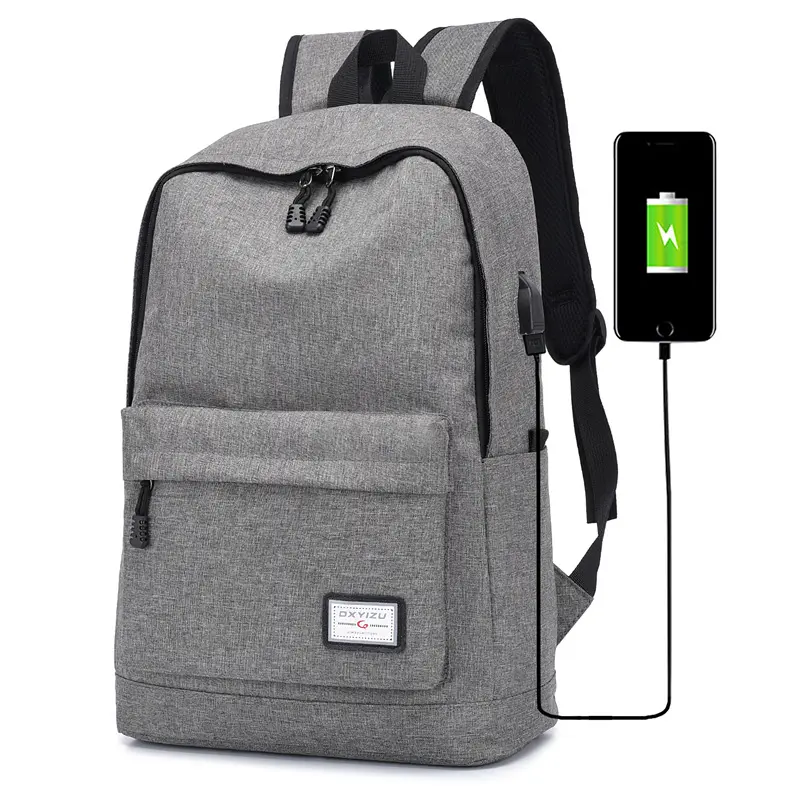 2020 تتجه Mochilas منخفضة موك السفر التسول مع USB شحن حقيبة لابتوب حزمة على ظهره المدرسة مصغرة حقيبة ظهر بوليستر