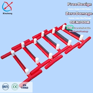 Giochi Sportivi all'Aperto, Percorso a <span class=keywords><strong>Ostacoli</strong></span> Gonfiabile, Gioco <span class=keywords><strong>con</strong></span> <span class=keywords><strong>Ostacoli</strong></span> da Corsa - Product Image 1