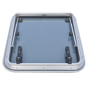 Fenêtre de toit en verre trempé et alliage d'aluminium pour caravane, bateau, éclairage de pont, trappe de secours - Product Image 2