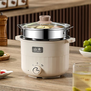 Yuedisi หม้อหุงข้าวอเนกประสงค์220V/110V หม้อไฟฟ้ากระทะนอนสติ๊กเครื่องใช้ในครัวเรือนหม้อหุงข้าวไฟฟ้าโลโก้ออกแบบได้ตามต้องการ - Product Image 1