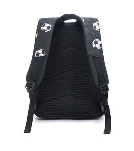 Sac à dos imprimé de football pour garçons sac d'école de football pour étudiants sac à dos en polyester de grande capacité à la mode pour garçons - Product Image 2