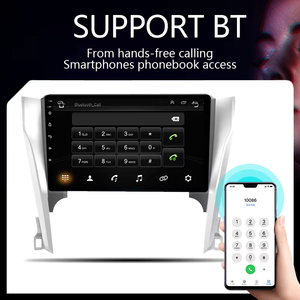 เครื่องเล่นดีวีดีในรถยนต์ระบบแอนดรอยด์หน้าจอสัมผัสเครื่องเล่นดีวีดี2DIN รถยนต์ระบบแอนดรอยด์ GPS <span class=keywords><strong>MP5</strong></span>สเตอริโอสำหรับโตโยต้าแคมรี่2010 - Product Image 2