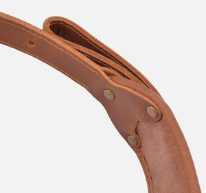 Hibo Oem Leder En Suède Gun Slinger Met Patroonhouder In Bruin Zwart - Product Image 4
