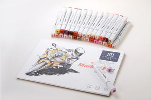 30/60/168/204 pezzi/set pennarello personalizzato set pennarello pennarello marcadori colore arcobaleno permanente con borsa in tela - Product Image 5