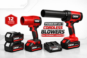 Soplador de Hojas Inalámbrico de 980,000 RPM, 21V, Portátil, con Baterías de 4.0Ah y Cargador Rápido, Ligero para Limpieza en Exteriores - Product Image 2