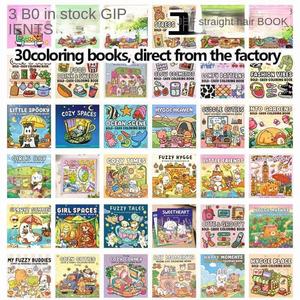 Libro para Colorear Cozy Friends A5 con Encuadernación en Espiral para Adultos y Niños, Impresión Personalizada, Papel de Alta Calidad para Dibujar y Pintar al Mayoreo - Product Image 2