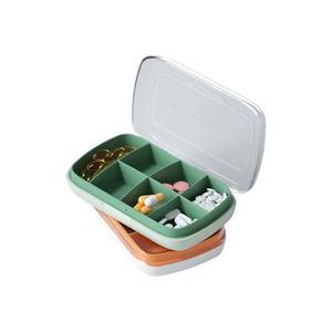 กล่องยาพกพาแบบขายส่ง กล่องจัดยา 7 วัน สำหรับธุรกิจ ใช้แจกเป็นของพรีเมียม - Product Image 1
