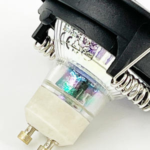 Plafonnier LED encastré en alliage d'aluminium noir et argenté, <span class=keywords><strong>prix</strong></span> usine - Product Image 5