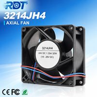 Ventilateur de refroidissement DC sans balais d'origine allemande 3214JH4 24VDC 92*92*38mm 50W, refroidissement stable, design compact, pour serveurs et télécommunications