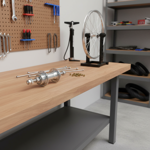 Moyeu de <span class=keywords><strong>roue</strong></span> de vélo de montagne/<span class=keywords><strong>BMX</strong></span> avant/arrière en acier durable, type écrou à boulon, avec 28 rayons et conception étanche - Product Image 2