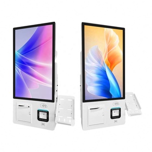 Windows/Android/Linux Self Checkout Kiosk Camera,Pos Holder,80 mm <b>Printer</b>,QR <b>Scanner</b> Payment Kiosk Touch Screen Self Order Kiosk - Product Image 1