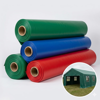 Bâche imperméable en PVC enduit pour toit de tente et auvent