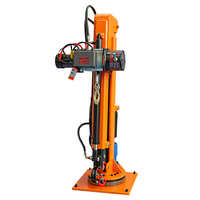 Grue rotative à faible bruit de 1500 kg montée sur véhicule, rotation à 360 degrés, treuil électrique pliable pour le levage de marchandises sur camionnette
