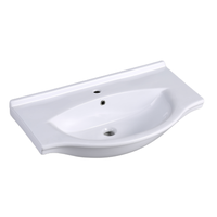 Évier de salle de bain en céramique, nouveau produit, bas prix, lavabo de toilette