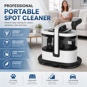 Aspiradora de Vapor Portátil CE para Hogar, Sofá, Alfombra y Muebles, Limpiador de Manchas Húmedas y Secas, Potente, con Calentamiento Rápido - Product Image 5
