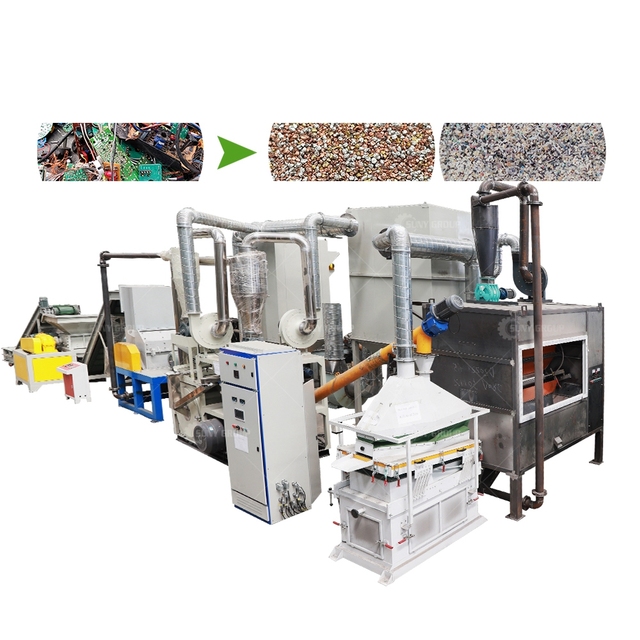 Automatic Printed PCB Circuit Board Recycling Machine E Waste Computer Board Separate Dismantling Equipment