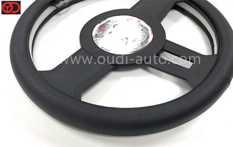 Oudi Car Steering Wheel Cover | Model OD-2558 | Pinhole Pattern Breathable Leather