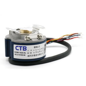 ตัวเข้ารหัสแบบเพิ่มค่าค่าทีละหนึ่ง Ctb รุ่น Ce9b-1024-0l 5V สายไฟปลายกลมสำหรับมอเตอร์เซอร์โวแกนหมุน - Product Image 1