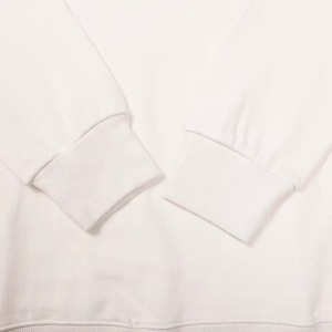 Felpa Classica STON in Cotone a Maniche Lunghe con Collo Tondo e Badge, Colore Unico, Unisex, Versione Corretta per Coppie, Autunnale - Product Image 6