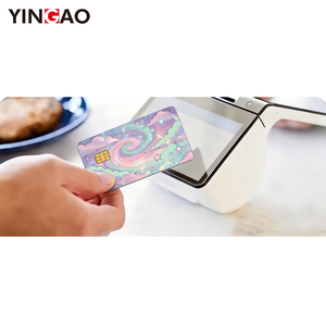 Adesivo Personalizzato Olografico Effetto Vetro Rotto per Carte <span class=keywords><strong>di</strong></span> <span class=keywords><strong>Credito</strong></span>, Skin in Vinile Personalizzata, Cover per Carte Bancarie, Logo Branding, Adesivo Impermeabile Fustellato - Product Image 6