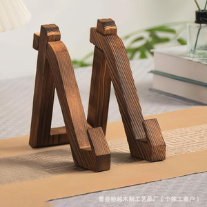 Solid Wood Recipe <b>Rack</b> Multipurpose Adjustable Phone Holder Desktop Storage <b>Kitchen</b> Furniture - Product Image 1