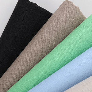 LVS10 # ผ้าลินิน55% คุณภาพสูงผ้า3% เส้นใยวิสคอสผ้าสแปนเด็กซ์ย้อมธรรมดาสิ่งทอผสมสำหรับเสื้อผ้าและสิ่งทอในบ้าน - Product Image 2