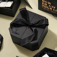 Boîtes cadeaux pliables pour demoiselles d'honneur, mariage, avec ruban, boîtes cadeaux pour baby shower, fête