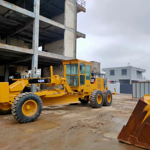 Máquina de alta potencia usada Caterpillar marca 140H Motor Grader con componentes centrales a la venta Motor bomba PLC en stock - Product Image 1