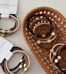 Tốt nhất nhỏ nylon xoắn ốc đàn hồi tóc Tie hạt vải tóc quan hệ ban nhạc cho tóc quản lý - Product Image 1