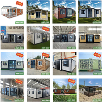 Maison conteneur papillon préfabriquée 2 3 chambres à coucher maisons conteneurs modulaires extensibles