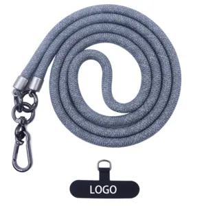 10mm Universal Crossbody Patch Stylish Cross Body Cell Mobile Phone Lanyard Rope Keychain For Convenient On the Go Accessory